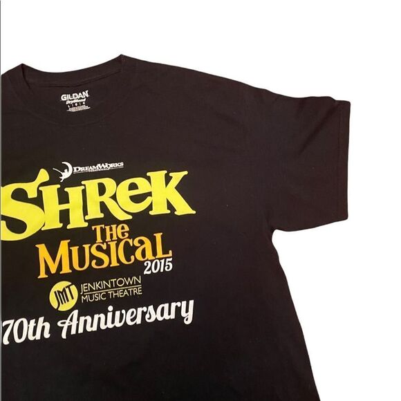 2015 Shrek Play Broadway T-shirt Size Large #disney #pixar #newyork #art - Picture 4 of 7